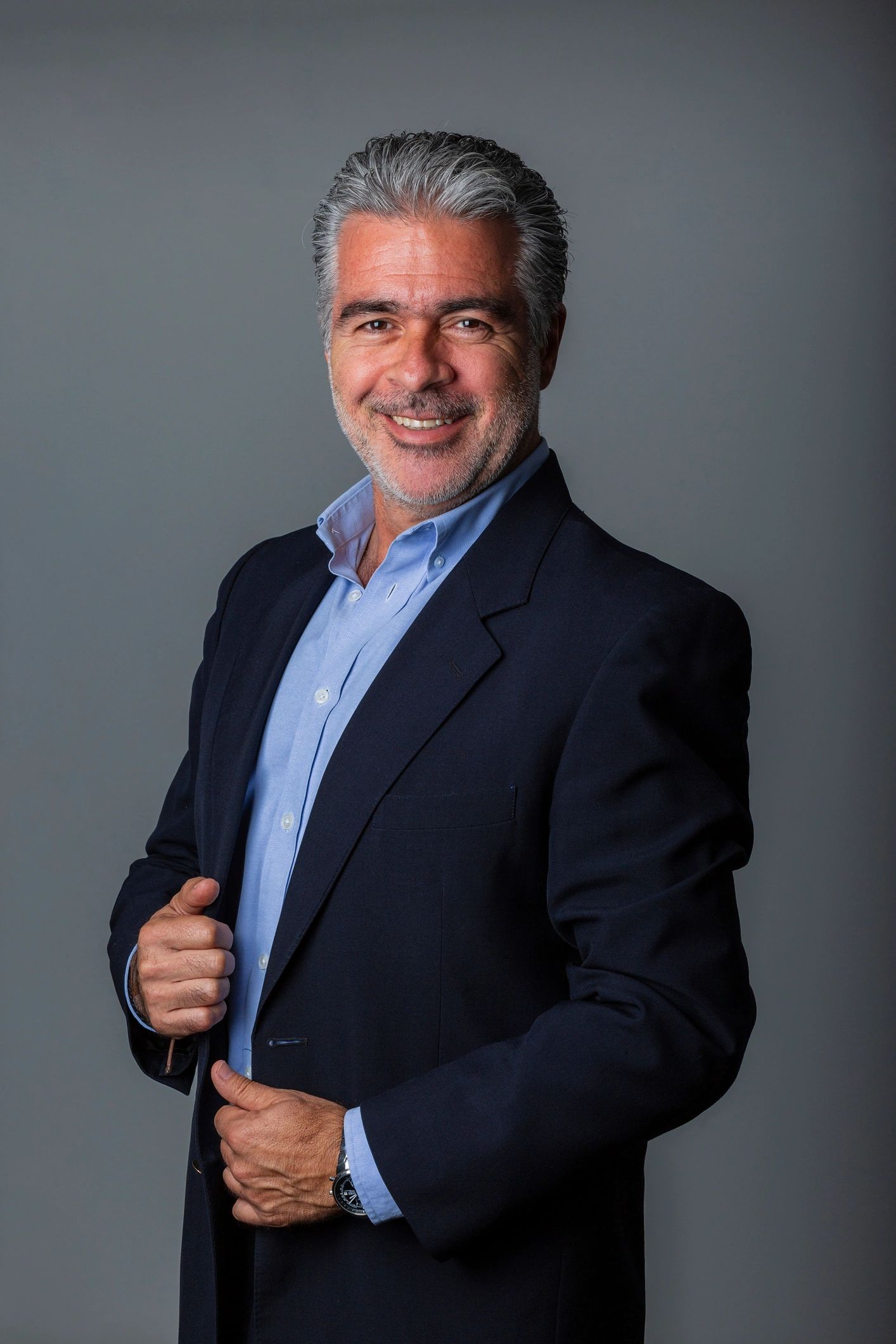 Professional portrait of a senior attorney
